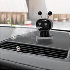 Smart Cute Robot Car Air Freshener, Fine Spray Car Aromatherapy Machine with Four-Gear Adjustment, Auto On/Off Mini Robot Fillable Essential Oil Diffuser for Vehicle Home Office (Cologne)