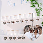 Custom Car Air Fresheners Bulk 10–100 PCS, Personalized Double-Sided with Photo Text Logo, Wholesale Auto Air Freshener for Wedding Party Business Promotion Gifts (Personalized, 10PCS-Heart)