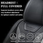 Coverado Car Seat Covers, Front Covers for Cars, Car Seat Cover Front Seats, Automotive Seat Cover, Waterproof, Leather Car Seat Cushion, Universal Interior Covers Seat Protectors for Most Cars
