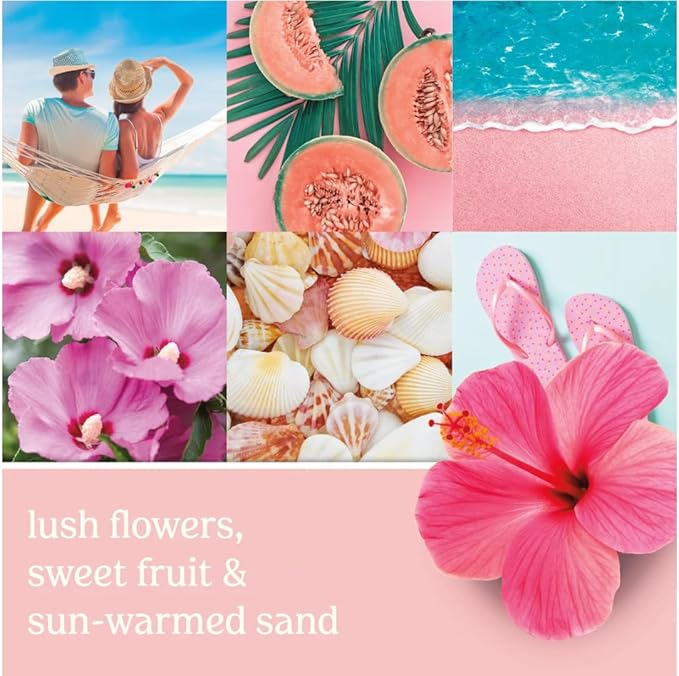 Yankee Candle Pink Sands Sidekick Pendant Leaf Fragrance Starter Kit - 30 Days of Car Filling Fragrance