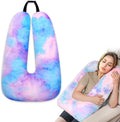 Children Travel Pillow Car Pillow Removable U-Shaped Pillow for Adults to Support Head and Body in The Back Seat of Long Car Trips