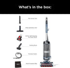 Shark Performance Powered Lift-Away Upright Vacuum, Ultra-Powerful Suction, No Hair Wrap, LED Headlights, Pet Hair Pickup, Carpets & Hardfloors, Odor Neutralizer Technology, Nordic Blue, UV2500