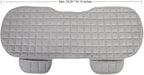 Suninbox Linen Back Car Seat Covers,Rear Car Seat Covers,Cloth Bottom Car Back Seat Cushion,Automotive Seat Protector Breathable Ventilated Gray