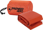 Prepared Hero Survival Bag - Emergency Sleeping Bag, Thermal Bivy Sack for Camping, Hiking, Outdoor. Lightweight, Portable, Survival Shelter