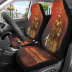 GENANY Amor of God Car Seat Covers Set of 2, Breathable Front Seat Covers for Truck Sedan SUV, Christian Car Accessories, Christian Gift for Women Men