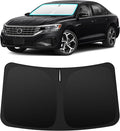INSAUTO Custom Fit Windshield Sun Shade Accessories for Volkswagen/VW Passat 2012-2022, Foldable Front Window Sunshade, UV & Heat Reflector, Keeps Interior Cool, Includes Storage Bag