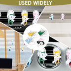 4 pack Car Air Fresheners Cute Shoes Car Air Vent Clip Freshener with 4PCS Reusable Scents Tablets Refills Cars Accessories for Women/Men Cars Interior Decoration Best Gift for Friend