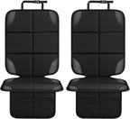 Car seat Protector 2 mesh Pocket Waterproof car seat Covers, Universal Size, Baby, pet, Children's car seat Protector, Anti Slip Bottom (2 Pieces)