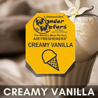 Wonder Wafers 75 count Air Fresheners Individually Wrapped, Creamy Vanilla Fragrance