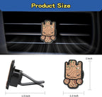 Air Vent Decoration - Cute Super Hero Decorative Vent Clip for Cars, Bedroom or Office [Groot]