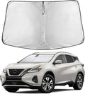 EcoNour Windshield Sunshade Compatible for Nissan Murano 2015-2022 2023 2024, Sun Visor for Front Windshield & Window Sun Shade Cover, UV Heat Blocker & Protector, Car Accessories