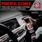 Adam's Polishes Interior Detailer Gallon (Cedarwood) - Total Car Interior Cleaner, Protectant & Dressing | All Purpose Cleaner & Leather Conditioner | Vinyl, Dashboard, Screen, Seat Cleaner & More