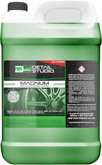 Magnum Wheel & Tire Cleaner, Effective Non-Acid One-Stop Tire Cleaner (Safe for All Types of Spokes, Chrome, Wire, and Clear Coated Wheels) (1 Gallon)