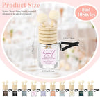 30 Pcs Employee Appreciation Gifts Bulk, Empty Car Diffuser Bottles with Vent Clip, Refillable Essential Oil Car Air Freshener Gifts for Coworker Team Teacher Nurses Staff (Proud)
