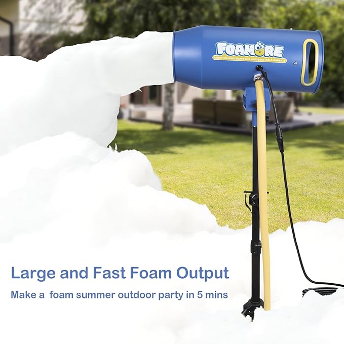Party Foam Cannon, Foam Machine for Party, Foam Making Machine for Garden Backyard Pool Indoor (Foam Machine)