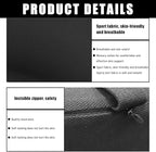Car Armrest Cushion, 12.2"×6.3"×3.9" Memory Foam Center Console Armrest Pad, Comfortable Armrest Console Pillow Protector for Most Vehicles, Universal Car Accessories (Black)