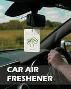 Green Christian Cologne Car Air Freshener 4 Pcs, Coquette Bow Ace Card Jesus Religious Hanging Air Freshener for Cars Bathroom Dorm Books Decor, Christian Accessories Gifts for Women Girls