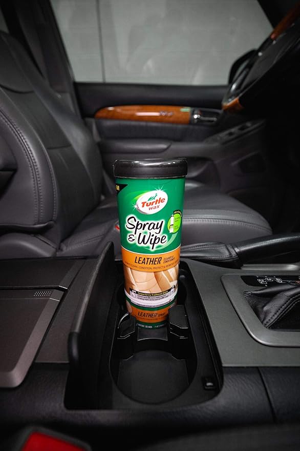 Turtle Wax 50941 Spray & Wipe Leather Cleaner & Conditioner