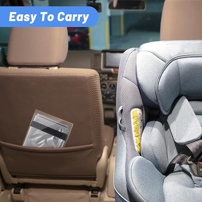 U0U Car Seat Sun Shade Cover,Baby Car Seat Heat Protector to Keep Toddler Seat at a Cool Temperature,Reflective Car Seat Covers Shield from Heat and UV Sunlight