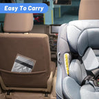 U0U Car Seat Sun Shade Cover,Baby Car Seat Heat Protector to Keep Toddler Seat at a Cool Temperature,Reflective Car Seat Covers Shield from Heat and UV Sunlight