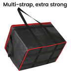 Bodaon 3-Pack Insulated Food Delivery Bag, XXXL Pizza Cooler Bags, Rideshare Delivery Bag, Warmer/Frozen, Cold/Hot Thermal Styrofoam Carrier for Car/Travel/Shopping/Catering