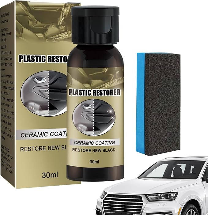 Car Interior Cleaner - Detailing Polishing Shine Protectant - 30ml Car Dashboard Cleaner Agent - for Trim Windshield Rubber Panel Truck Vehicle Sedan Scooter SUV