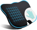 Car Seat Cushion, Comfort Memory Foam Car Cushions for Driving (Black)