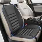 Car Seat Cushion with Back Support Pillow, 1.2'' Thick Enhanced Comfort Memory Foam Design for Pain Relief, Ideal for Drivers and Office Use - Ergonomic Lumbar Comfort for Long Sitting