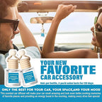 C Classy Car Air Freshener Hanging 2 Pack, Cabana Hotel Scent Essential Oil Diffuser for Cars, Long-Lasting Fragrance,Cute Car Accessories, C ar Air Fresheners for Women & Men Gift, Made in USA