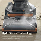 BISSELL Revolution HydroSteam Pet Carpet Cleaner, Upright Deep Cleaner, HydroSteam Technology, 2-in-1 Pet Upholstery Tool & Formulas Included, 3432