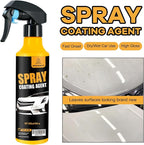 Nano Hydrophobic Ceramic Coating, 300ml Car Coating Spray Kit,Easy-to-Spray Auto Paint Protection, Includes Microfiber Cloth for Vehicle Shine & Protection