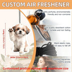 3-500PCS Custom Air Freshener with Photo, Personalized Air Freshener for Car, Personalized Car Accessories, Custom Gifts for Men Brother Him Dad Independence Day Birthday Father's Day