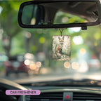 Vintage Woodland Animal Lavender Car Air Freshener 3, Mystical Enchanted Forest Fox Bird Owl Scents Air Freshener for Women Girls, Retro Car Accessories Interior Mirror Decor Hanging