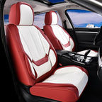 Coverado Seat Covers, Car Seat Covers Front Seats, Car Seat Cover, Car Seat Protector Waterproof, Car Seat Cushion Nappa Leather, Seat Covers Carseat Cover Universal Fit for Most Cars