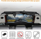 Car Trunk Roof MOLLE Panel Bracket Compatible with Toyot@ FJ Cruiser 2007-2021, Overhead MOLLE Panel Storage, Inner Rear Roof Hanging Bag Rack Holder (Rear)