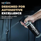Nexgen Car Leather Cleaner - Quick Spray Car Interior Cleaner and Leather Restorer - Gentle Liquid Formula, Multi-Purpose Cleaner for Cars, Couch, Boots, Purses, and More (16 Oz)