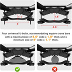 WILDROAD Roof Rack Cargo Basket, Upgraded 4” Fence Car Roof Basket with Extension, 64"x 39"x 4" Universal Car Top Luggage Holder Carrier Basket Fits for SUV Truck Cars