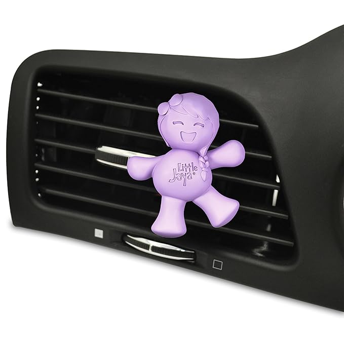 Little Joya 96018 Sweet Dreams Car Air Freshener Vent Clip Provides Long-Lasting Freshness in a Compact Design, Fights Odors for up to 45 Days, Cute Car Odor Eliminator, Non-Toxic, Pack of 1