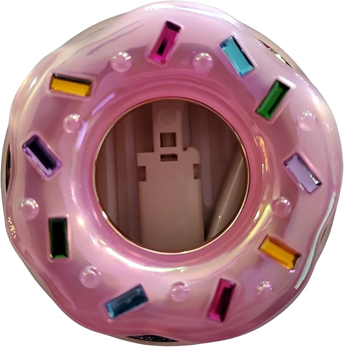 Bath & Body Works Scentportable Pink Sprinkles Donut Car Vent Visor Fragrance Holder