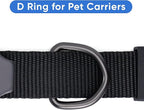 Pawtitas Dog Seat Belt | Pet Safety Seat Belt with Adjustable Strap for Small to Large Dogs | Exceeds Dog Safety Standards | Keep Your Dog Secure in The Car - Black Car Seat Belt for Dogs