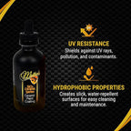 McKee's 37 - Ceramic Paint Coating - Ultimate Shine, Protection, & Hydrophobic Properties for Car Paint