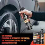 Graphene Ceramic Coating for Cars (17oz) - 12H Ceramic Spray Coating - 24+ Months of Long Lasting Protection - Ultra High Gloss & Shine - Unmatched Slickness - Extremely Hydrophobic