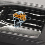 Skull Car Air Vent Air Freshener Sunflower Daisy Decorative Dashboard Cute Cool Funny Car Truck Interior Accessories 2 pcs
