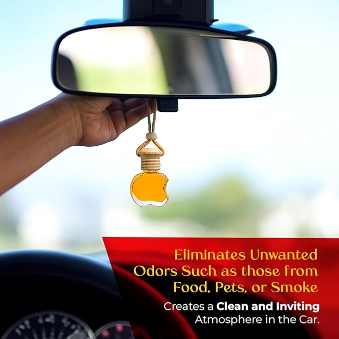 Kabod Lady-Inspired Car Air Freshener | Hanging Essential Oil Diffuser | Natural Odor Eliminator | Long-Lasting Fragrance | 10 ml