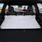 Car Sleeping, Non-Slip Foldable Mat, Waterproof Backseat Extender Advantage, Fabric Travel Kit, Vehicle Accessory with Easy Setup, Outdoor Camping Solution for Picnic Fishing Beach