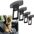 Dog Belt for Car, Adjustable Pet Vehicle Restraint with Clip, Universal Fit for Most Cars Seat and SUVs-4pcs