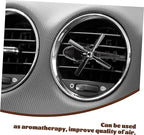 Rotating Helicopter Car Aromatherapy Diffuser Air Freshener for Vehicle Cute Air Outlet Ornament for Home and Office Decoration