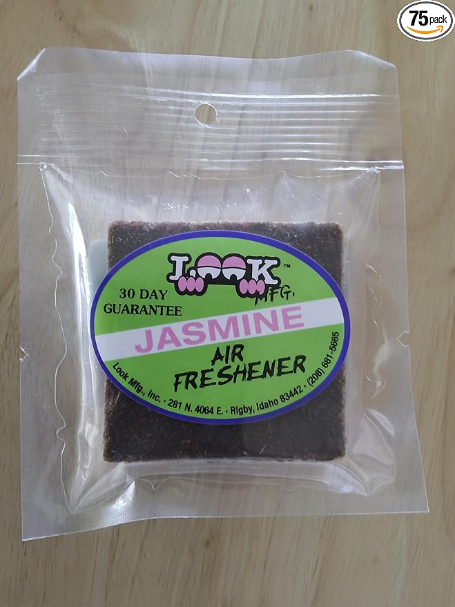 Look MFG Jasmine Air Freshener for Car, Home and Office, 30 Day Guarantee