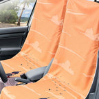 1 Pack Car Seat Towel Covers with Storage Bag 63 x 32 Inch Athletic Running Towel Seat Sweat Washable Non Slip Cover Gift for Car Outdoor Sport Activities (Mount Desert Island)