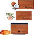 Car Air Freshener Wooden Visor Clip, Car Odor Eliminator Air Purifier with Scent Refills, Universal for Men Women, Vehicle Fragrance Diffuser for Car Truck SUV, 3 Pack (Amber Coconut Pine), Clip Included